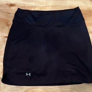 Under Armour Black Ladies Skort